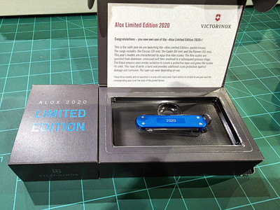 Victorinox Alox Limited Edition 2020 Blue Classic Sd