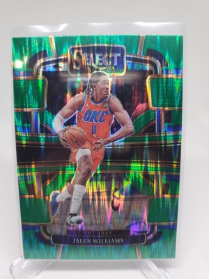 2023-24 Select Concourse Green Prizm Jalen Williams