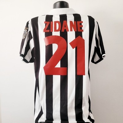 ZIDANE 21 Juventus Trikot - 1998/2000 - Large - Home Kappa Trikot