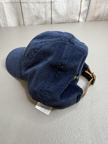 Vintage Polo Country Corduroy Blue Cap Hat Ralph Lauren New Without Tags - Picture 5 of 10