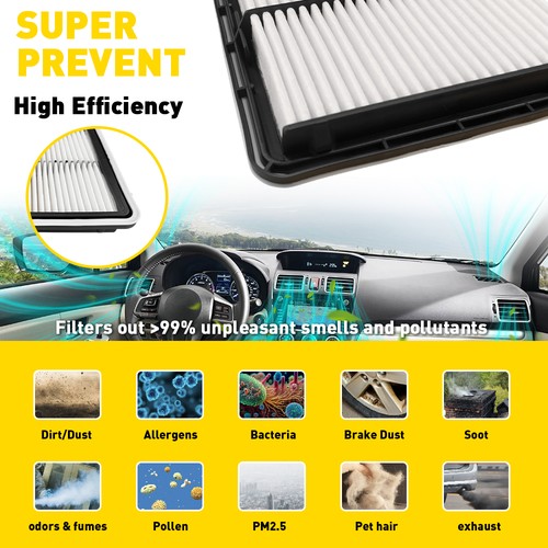 Combo set Air Filter For 09-18 Forester WRX IMPREZA XV Crosstrek AF5592 C36115 P - Picture 6 of 13