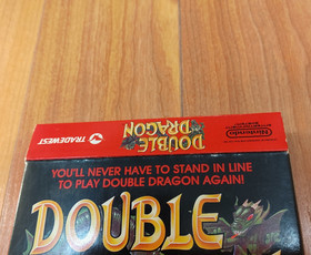 MINTY BOX CIB Double Dragon 1st Print Circle complete in nes Collector lot CLEAN