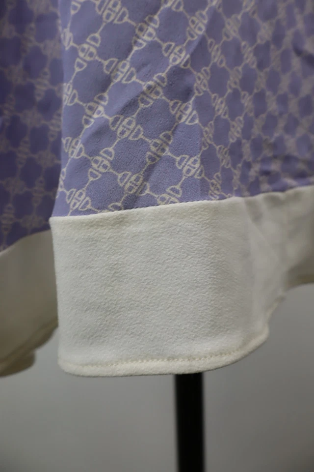 ELISABETTA FRANCHI ABITO VESTITO DONNA TG 42 DRESS WOMAN MADE IN ITALY  VIOLA - Immagine 3 di 4