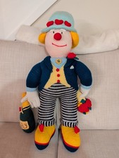 Jean Greenhowe Hand Knitted Celebration Lady Clown Doll XXL Large Soft