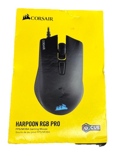 Corsair Harpoon RGB PRO NEW (CH-9301111-NA) Wired Gaming Mouse 12000 DPI - NEW - 第 1/4 張圖片