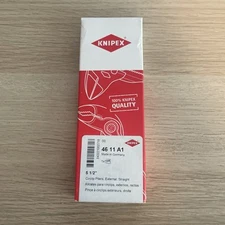 KNIPEX 46 11 A1 External Straight Retaining Ring Pliers 5.75-Inch