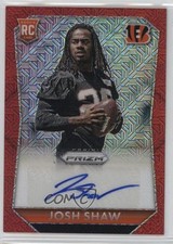 2015 Panini Prizm Rookie Signatures Red Mojo 14/99 Josh Shaw #RS-JS Auto 2r8