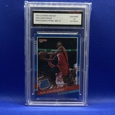 Panini 2021-22 Instant Josh Christopher RR-23 Rated Rookie Rockets /2502