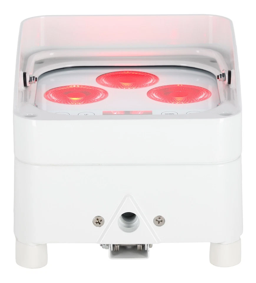 Rockville WET PAR 50 White Waterproof Battery DJ Light+Wireless DMX+RF Remote - Image 2 of 4