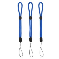 Camera Wrist Strap, 3Pcs Adjustable Wristlet Straps Lanyard, Pure Dark Blue