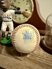 2022 World Series Game Used Ball - Astros David Hensley Hits A Single - Game 5