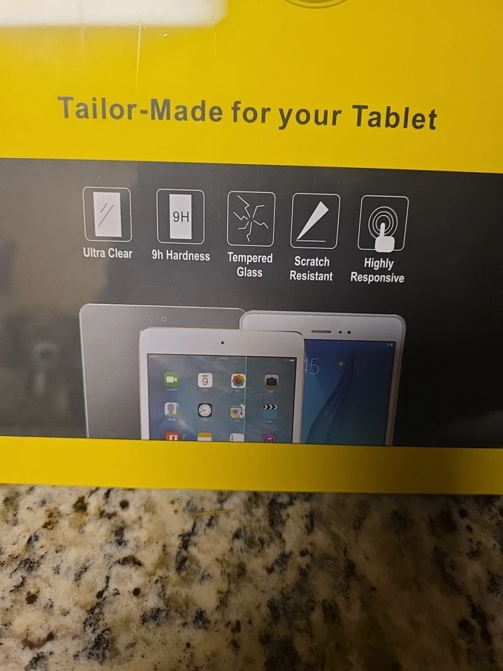 Screen Protector for iPad 9.7-Inch 2018/2017 Model/Air 1/Air 2/Pro 9.7-Inch 2 Pk - Image 4 of 4