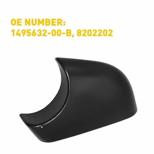 Left Side Rearview Mirror Cover Lower Holder Black For 2020-2023 Tesla Model Y 3