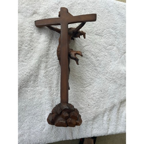 INRI Croce Crocifisso Gesù Cristo Crocifisso - Statua - Foto 3 di 6