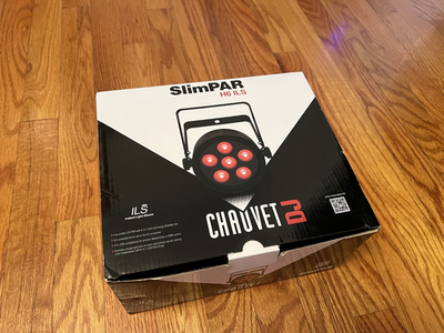 #ad #ad CHAUVET DJ SlimPAR H6 ILS RGBAWUV LED Par Wash Light Open Box Never Used $219.99