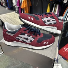 Size 9.5 - Asics Gel Lyte 3 Burgundy