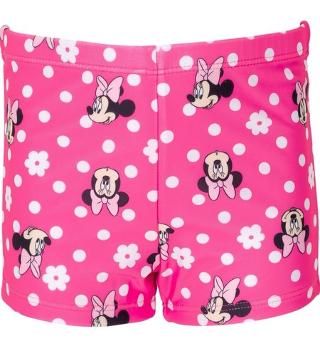 Disney Minnie Mouse UPF 50+ Rash Guard and Swim Shorts Swimsuit Set Inf To Kid - Picture 5 of 5