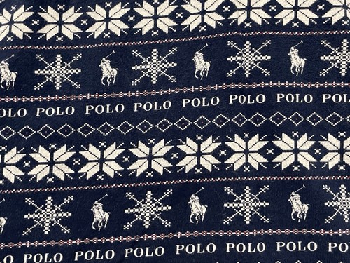 Polo Ralph Lauren Pajama Unisex Boys Girls Sz 12 Pony Jersey Sleep 2 PC Set READ - Picture 3 of 17