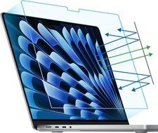 Anti Glare, Anti Blue Light Screen Protector for 15.3 inch MacBook Air - 2-Pack