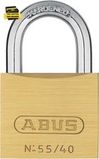 55/40 Solid Brass Padlock with 2 Keys for School, Gym, Cabinet 1 1/2In (40Mm) Wi