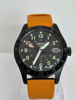 Seiko 5 Sports Field GMT Automatic 4R34-00C0 Watch *Is Running*