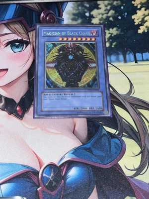   Yu-Gi-Oh! Magician of Black Chaos PP01-EN001 LP Secret Rare  