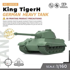 Military Model Kit German King TigerH Heavy Tank