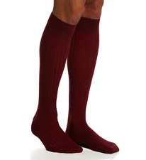 Pantherella 6796 Laburnum Merino Wool 5x3 Rib Over The Calf Sock