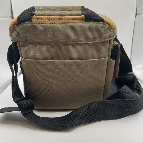 Tamrac kompakter Kurier, Kameratasche Wüste Khaki und Leder mit Riemen - Bild 4 von 12