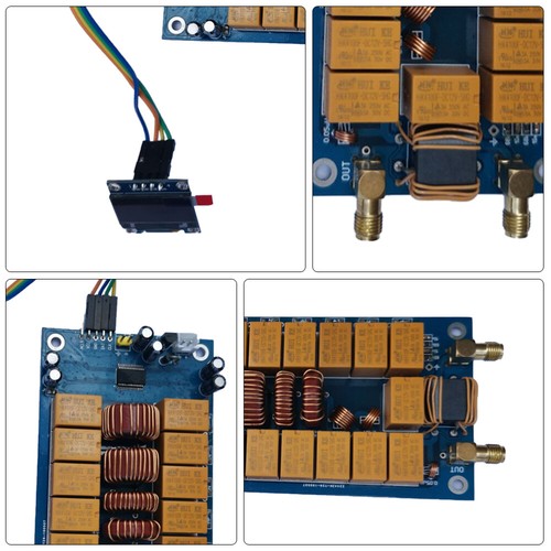1pc Mini OLED ATU100 Automatische Antennen -Tuner -Tuning -Kit -Tuning -Kit - Zdjęcie 9 z 12