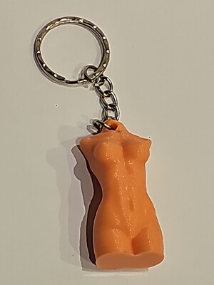 Schlüsselanhänger 3D Frau Mädchen Keychain Keyring Kette Geschenk nude Lady sexy weiß rosa