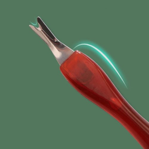 50/100Pcs Scrape Dead Skin Push Fork Pedicure Nail Tool Cuticle Remover V-shaped - 第 4/22 張圖片