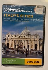 Rick Steves' Italy's Cities 7 Episodes from Europe New Sealed DVD 2000-2012