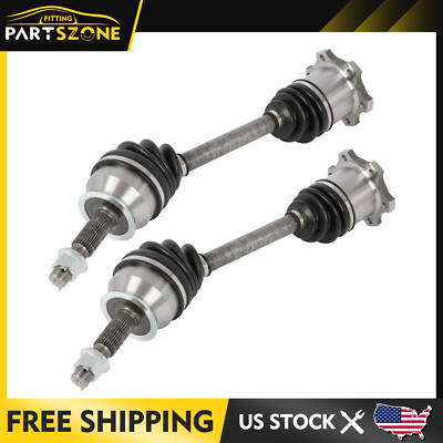 For Nissan Armada for Titan 2005-2015 5.6L Set of 2 Front 4WD CV Axle Assembly