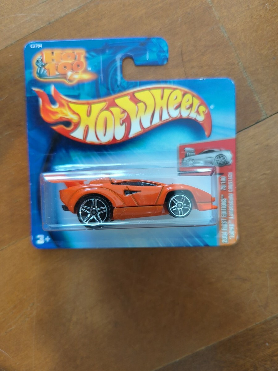 2004 Hot Wheels #79 First Editions TOONED LAMBORGHINI