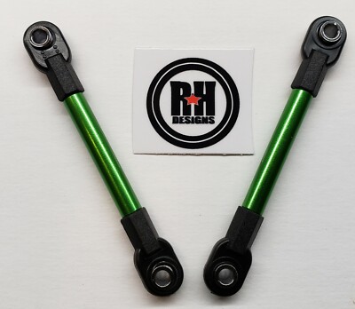 RH Designs Axial SMT-10 Monster Truck universal Swaybar Connecting Links Green