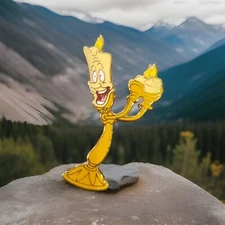 Disney pin 9711 WDCC lumiere Beauty and beast from classics boxed u89