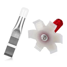 Cleaning Tool Air Conditioner Fin Repair Tool Coil Comb A/C Condenser Brush