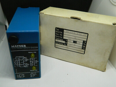Mayser SG-EFS 132 ZK Elektronisches Sicherheitssystem Electronic safety system 