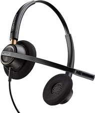 Image of Plantronics EncorePro HW520 Noise-Cancelling  Headset - Black P/N: 89434-02