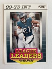 2024 Score Football - League Leaders #LL-SBN Sydney Brown