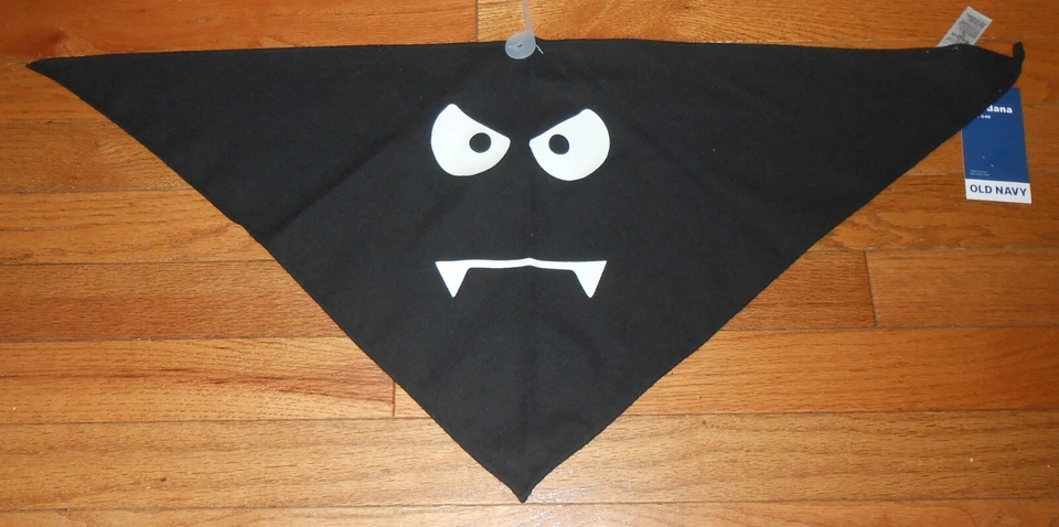 OLD NAVY DOG HALLOWEEN PRINT BANDANA - SIZE SMALL - Image 1 of 1