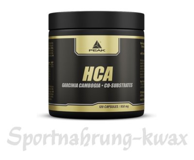 (EUR 131,05/kg) Peak - HCA - 120 Kapseln Garcinia Cambogia Extrakt