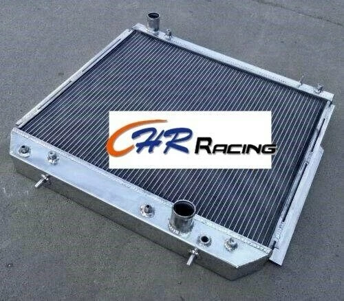 Radiador de aluminio de 4 filas para Jeep Grand Cherokee 1999-2005 WJ/WG 3.1 TD AT Foto 3 de 4