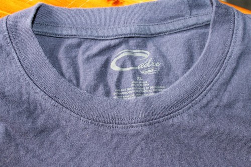 Camiseta para hombre Notre Dame Irish Cadre azul talla XL algodón manga corta camiseta A4 - Imagen 4 de 5