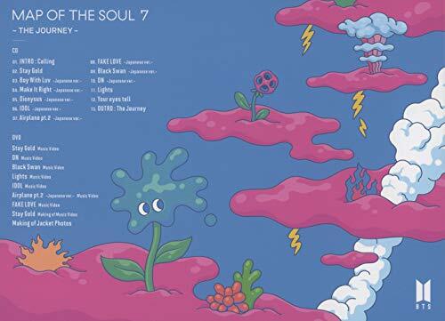 BTS MAP OF THE SOUL 7 THE JOURNEY CD+DVD First Limited Edition B