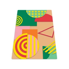 Chair Mat Pad Floor Carpet Protector under desk Modern design PVC 100x70