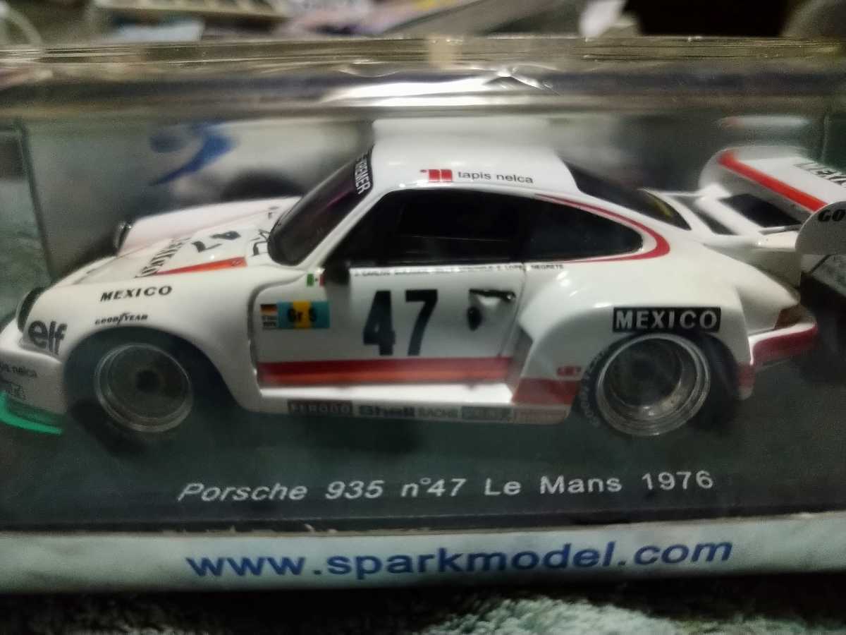 ミニカー 1/43 Porsche 935 No.47 Le Mans 1976 Porsche 935/76 `Martini Racing` Le Mans 1976 4th No.40 Class