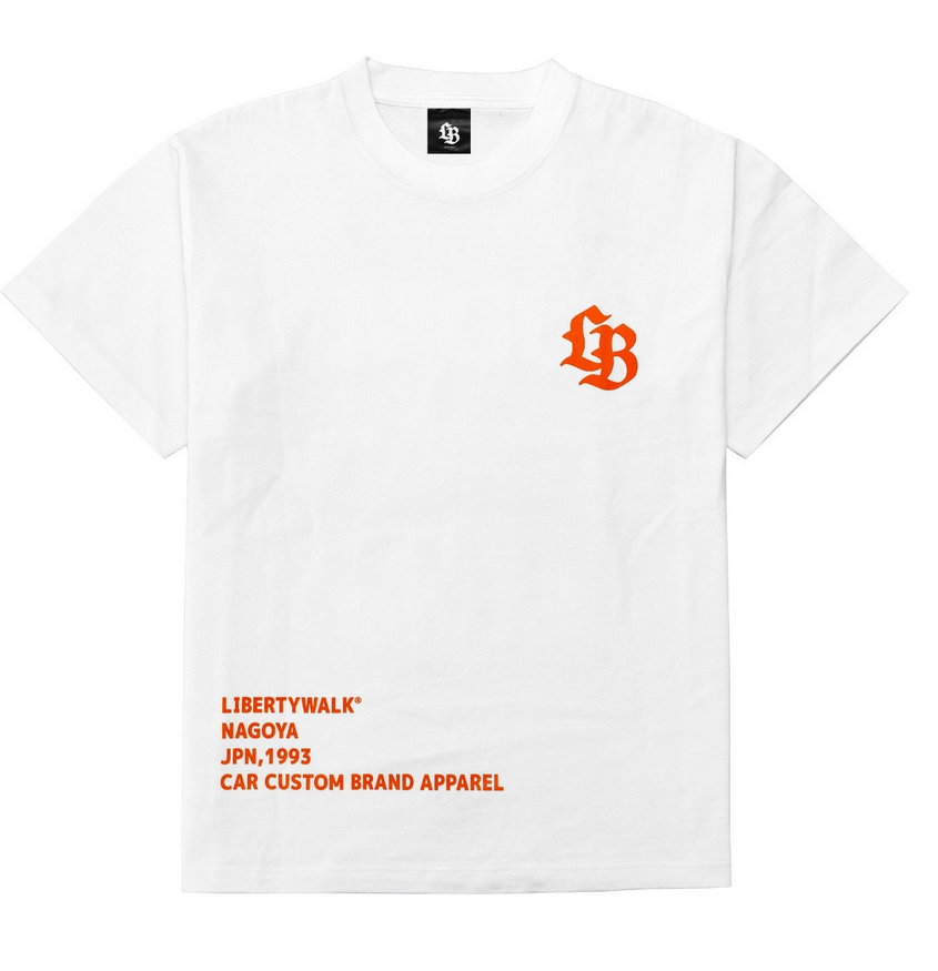 LBWK Japan Porsche 911 Car Liberty Walk White T-Shirt JDM Style Size: M ...