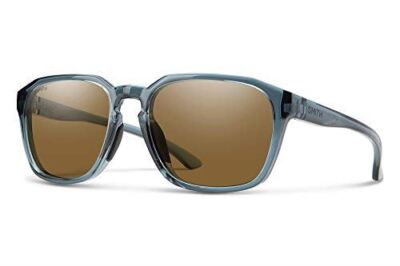Smith Contour Sunglasses in Crystal Stone Blue Green & ChromaPop Polarized Brown